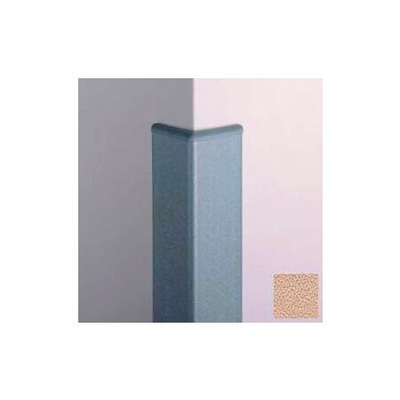 Pawling Surface Mounted Corner Guard, 90Deg, 3'' Wings, 8'H W/Caps, Caisson CG-10-8-486